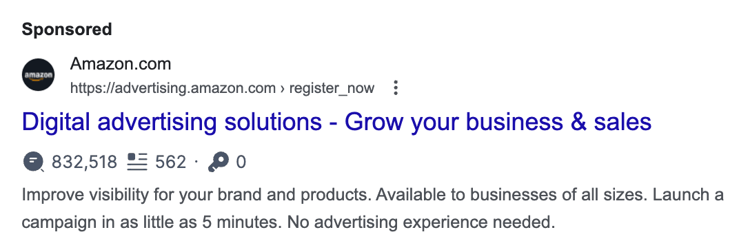 Advertising Headline Google Ads: call to action