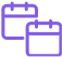 Multiple Calendars Icon